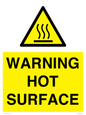 WK10268: WARNING HOT SURFACE