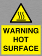 WK10268: WARNING HOT SURFACE