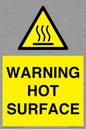 WK10268: WARNING HOT SURFACE