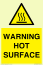 WK10268: WARNING HOT SURFACE