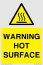 WK10268: WARNING HOT SURFACE