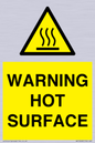 WK10268: WARNING HOT SURFACE