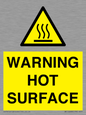 WK10268: WARNING HOT SURFACE