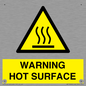 WK10268: WARNING HOT SURFACE
