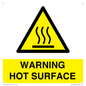 WK10268: WARNING HOT SURFACE