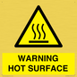 WK10268: WARNING HOT SURFACE