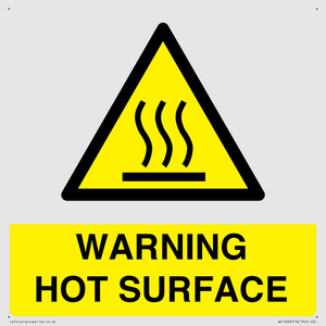 WK10268: WARNING HOT SURFACE