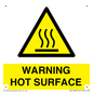WK10268: WARNING HOT SURFACE