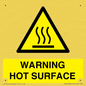 WK10268: WARNING HOT SURFACE