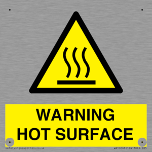 WK10268: WARNING HOT SURFACE