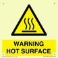 WK10268: WARNING HOT SURFACE