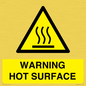 WK10268: WARNING HOT SURFACE