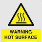 WK10268: WARNING HOT SURFACE