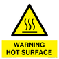 WK10268: WARNING HOT SURFACE