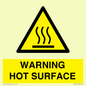 WK10268: WARNING HOT SURFACE