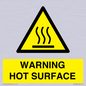 WK10268: WARNING HOT SURFACE