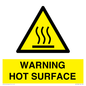 WK10268: WARNING HOT SURFACE