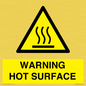WK10268: WARNING HOT SURFACE