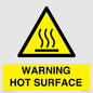 WK10268: WARNING HOT SURFACE