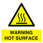 WK10268: WARNING HOT SURFACE