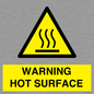 WK10268: WARNING HOT SURFACE