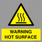 WK10268: WARNING HOT SURFACE