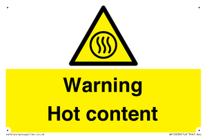 WK12638: Warning Hot content