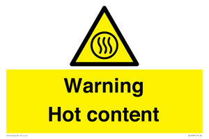 WK12638: Warning Hot content