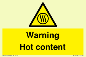 WK12638: Warning Hot content