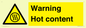 WK12638: Warning Hot content