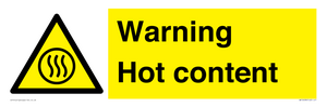 WK12638: Warning Hot content