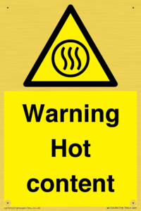 WK12638: Warning Hot content