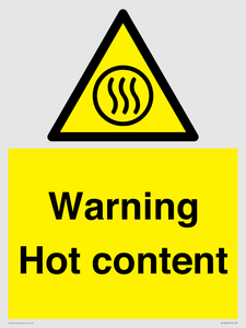 WK12638: Warning Hot content