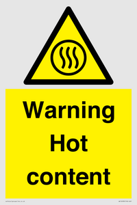 WK12638: Warning Hot content