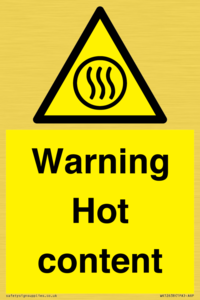 WK12638: Warning Hot content