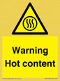 WK12638: Warning Hot content