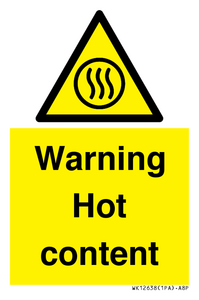 WK12638: Warning Hot content