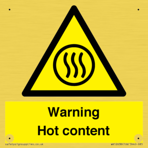 WK12638: Warning Hot content