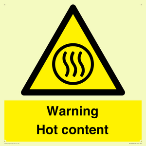 WK12638: Warning Hot content