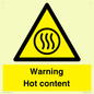 WK12638: Warning Hot content