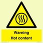 WK12638: Warning Hot content