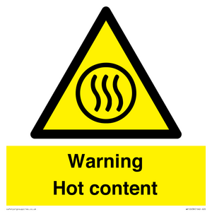 WK12638: Warning Hot content