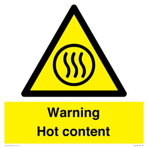 WK12638: Warning Hot content