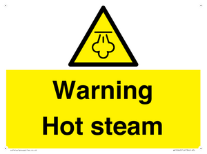WK12640: Warning Hot steam