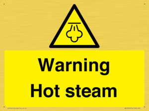 WK12640: Warning Hot steam
