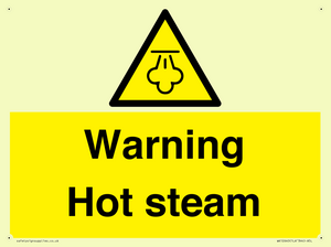 WK12640: Warning Hot steam