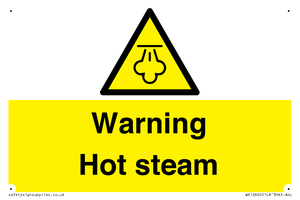 WK12640: Warning Hot steam