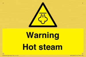 WK12640: Warning Hot steam