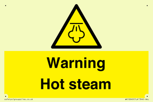 WK12640: Warning Hot steam