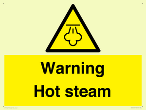 WK12640: Warning Hot steam